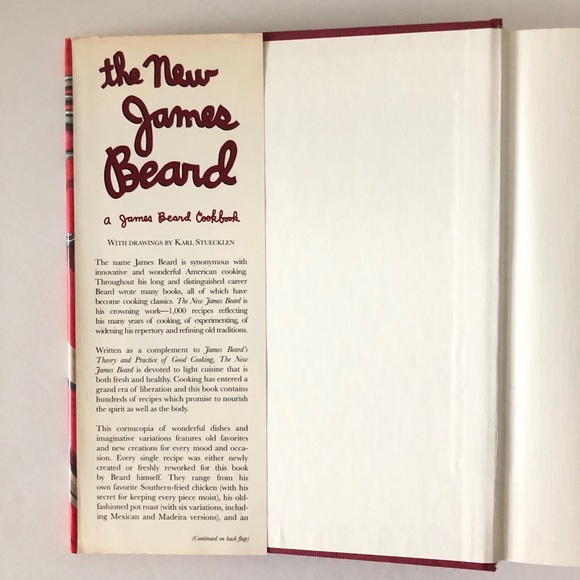 The New James Beard Cookbook Hardcover Recipe Book - Picture 6 of 8